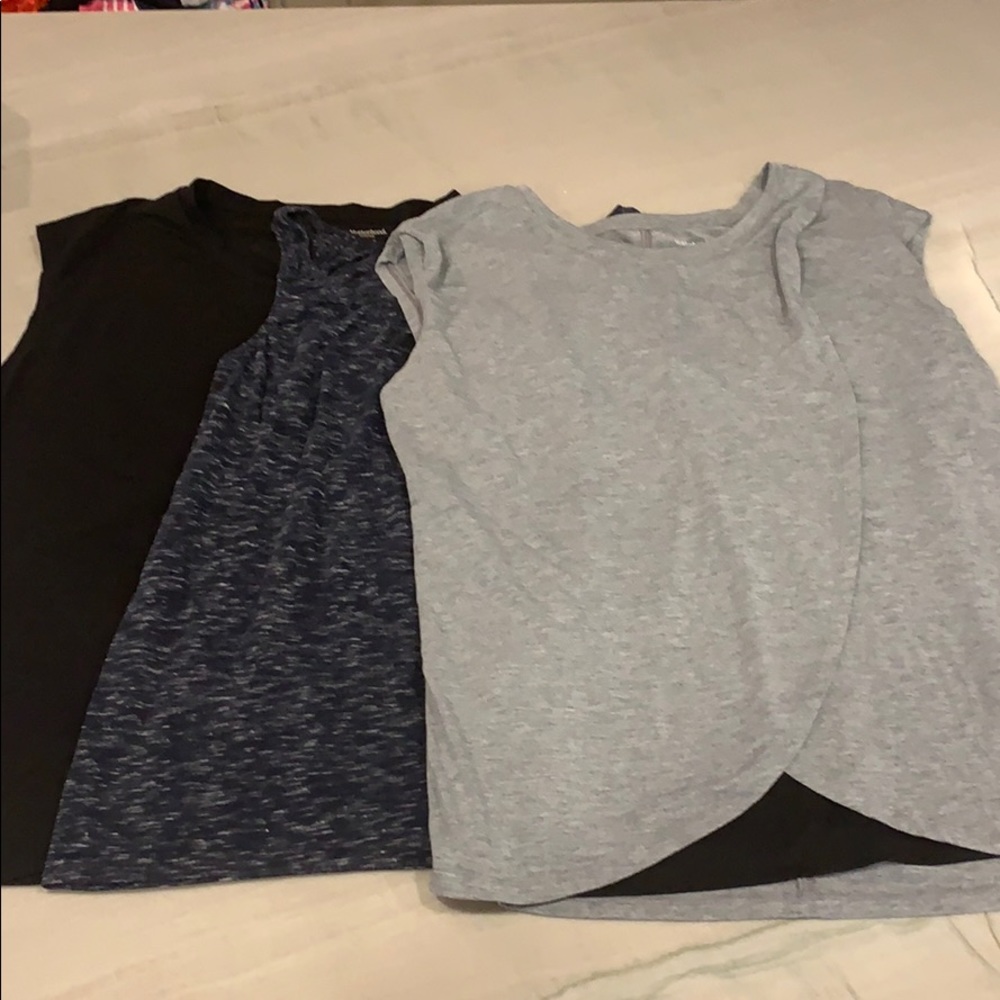 Motherhood nursing tops. 3 included.